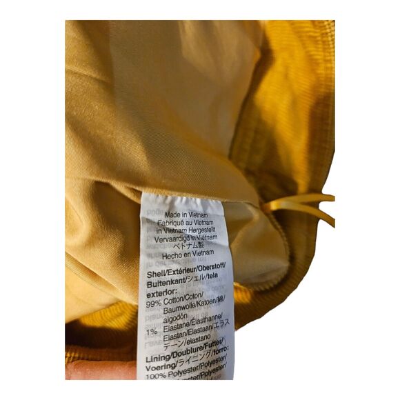 J. Crew Size 2 Yellow Zipper Closure Mini Skirt - Picture 4 of 8